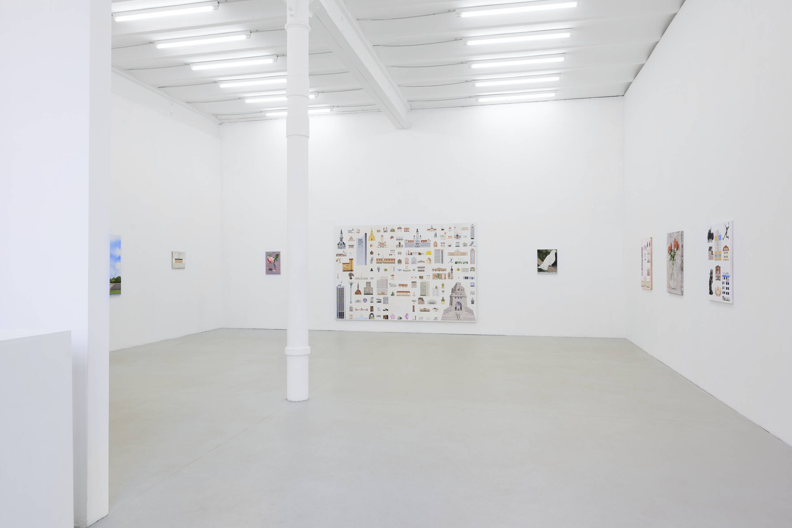 Robert Seidel: Alles gut. Ausstellungsansicht ASPN 2025. Foto: Stefan Fischer
