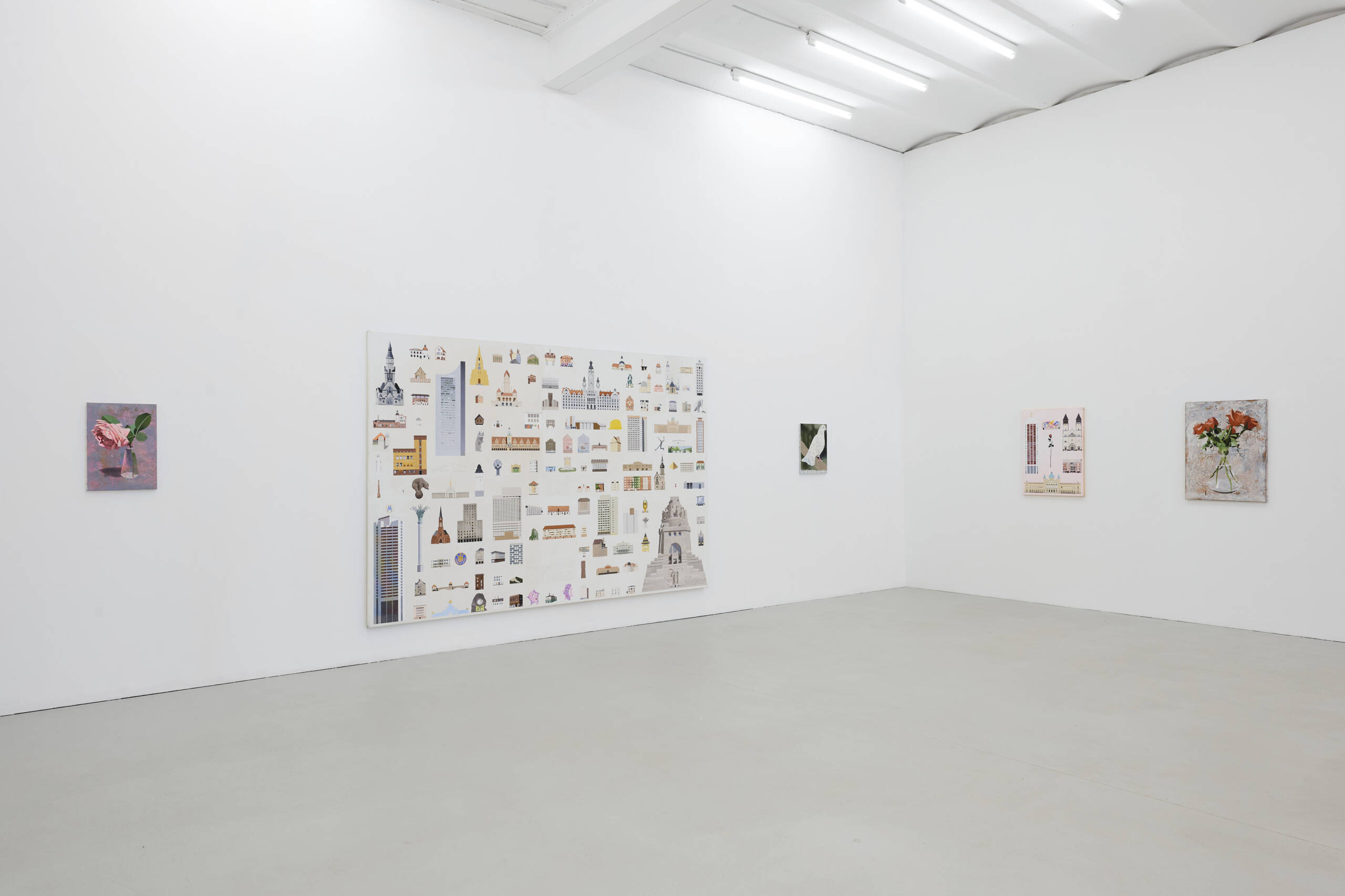 Robert Seidel: Alles gut. Ausstellungsansicht ASPN 2025. Foto: Stefan Fischer