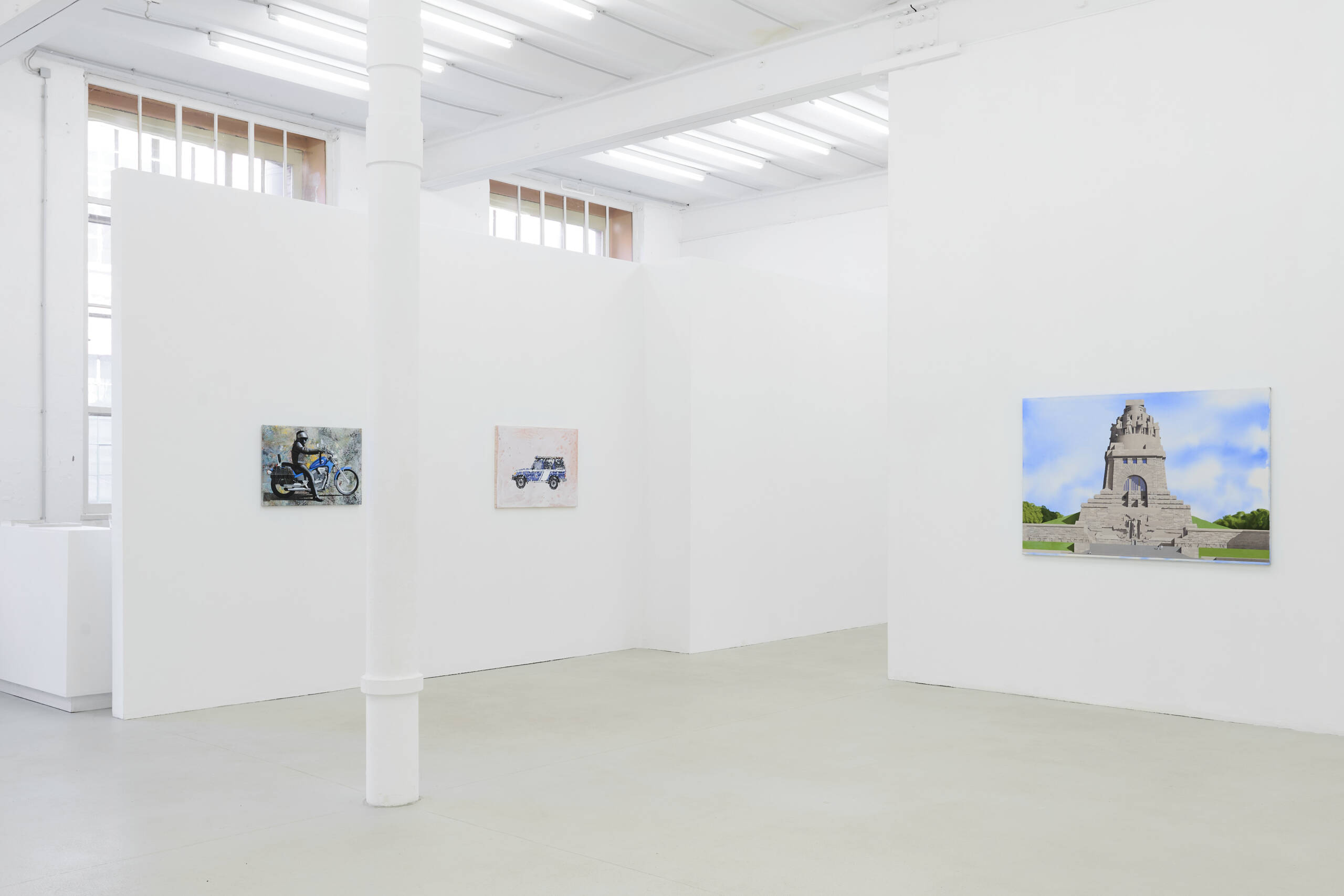 Robert Seidel: Alles gut. Ausstellungsansicht ASPN 2025. Foto: Stefan Fischer